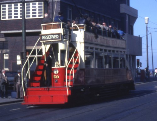 Blackpool Corporation Tramways  59 built 1902